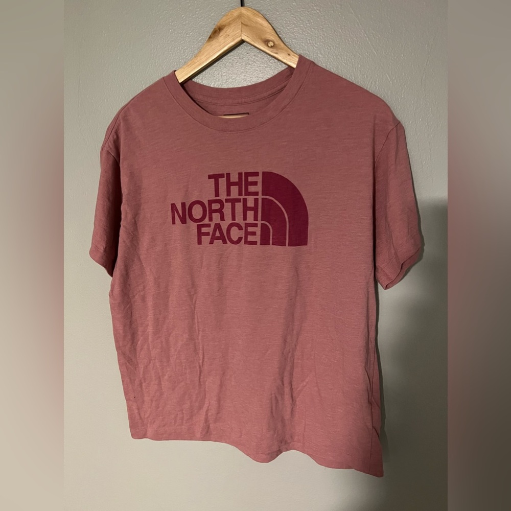 Pink North Face T-shirt